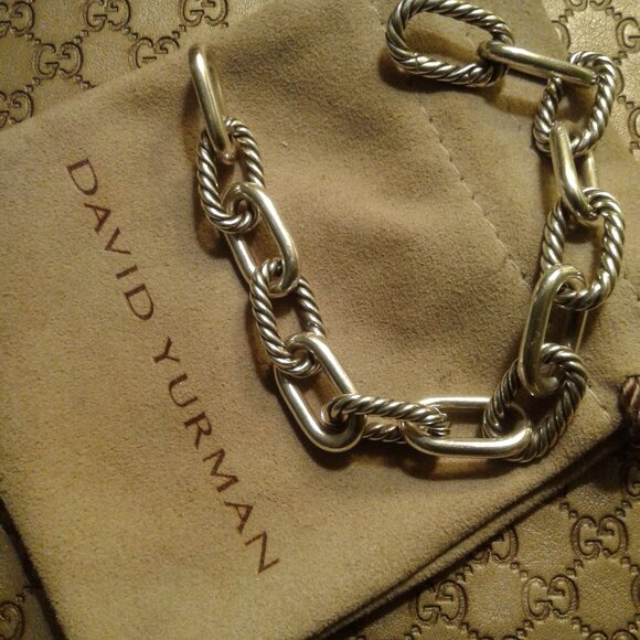 David Yurman Madison Chain Bracelet Sterling Silver, 11mm - Picture 1 of 1